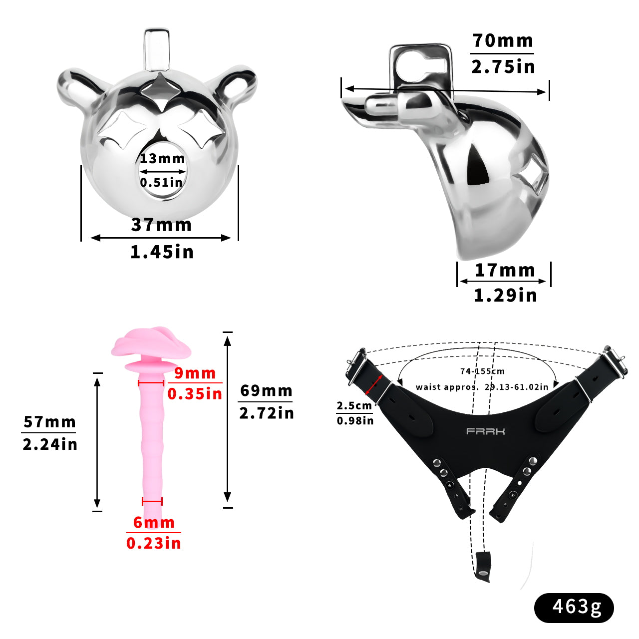 Meteor Chastity Lock - 11