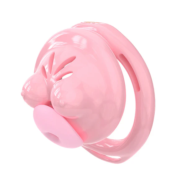 Mini Soft Silicone Chest Cock Cage