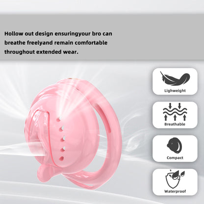 Mini Soft Silicone Pussy Cock Cage 114