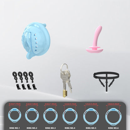 Mini Soft Silicone Pussy Cock Cage 9