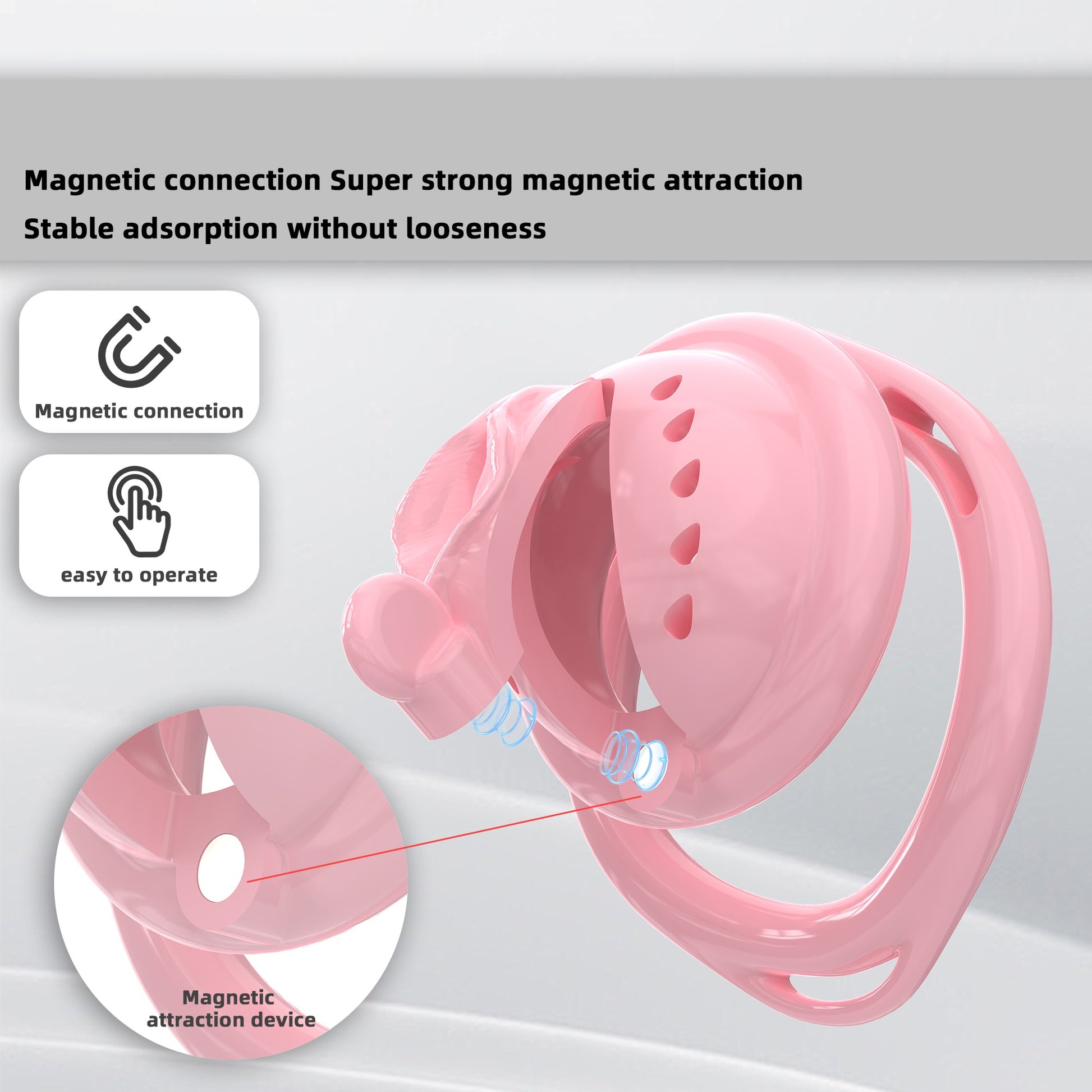 Mini Soft Silicone Pussy Cock Cage 11