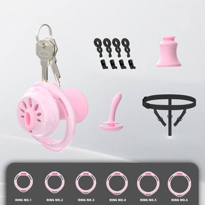 Mini Urine Nouth Flat Cock Cage 8