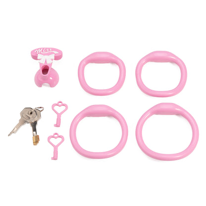 Miss Joyce Inverted Chastity Cage - Party version