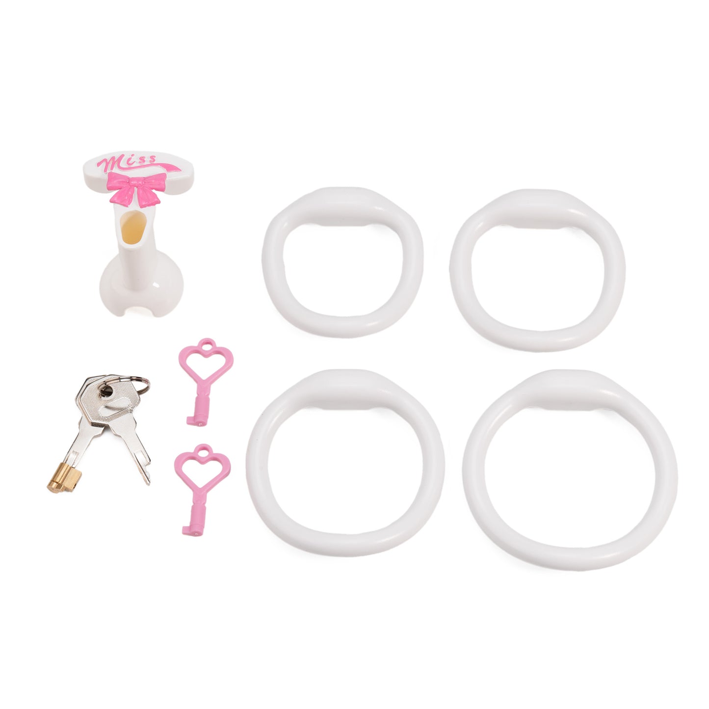 Miss Joyce Inverted Chastity Cage - Party version