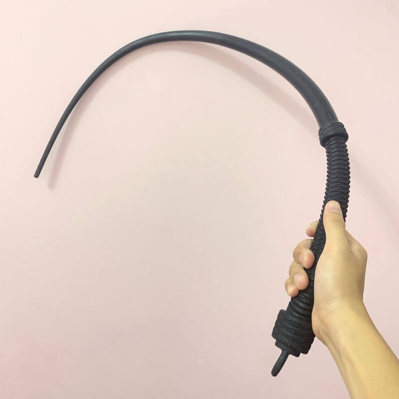 Multipurpose Black Rubber Whip