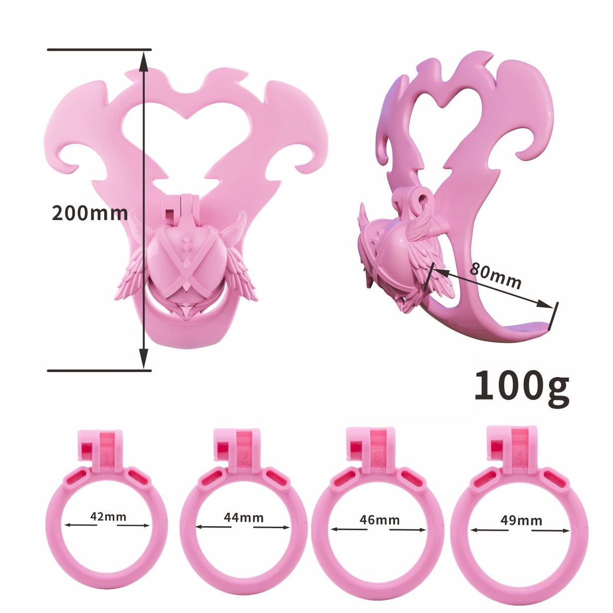Mystic Sweetheart Chastity Belt