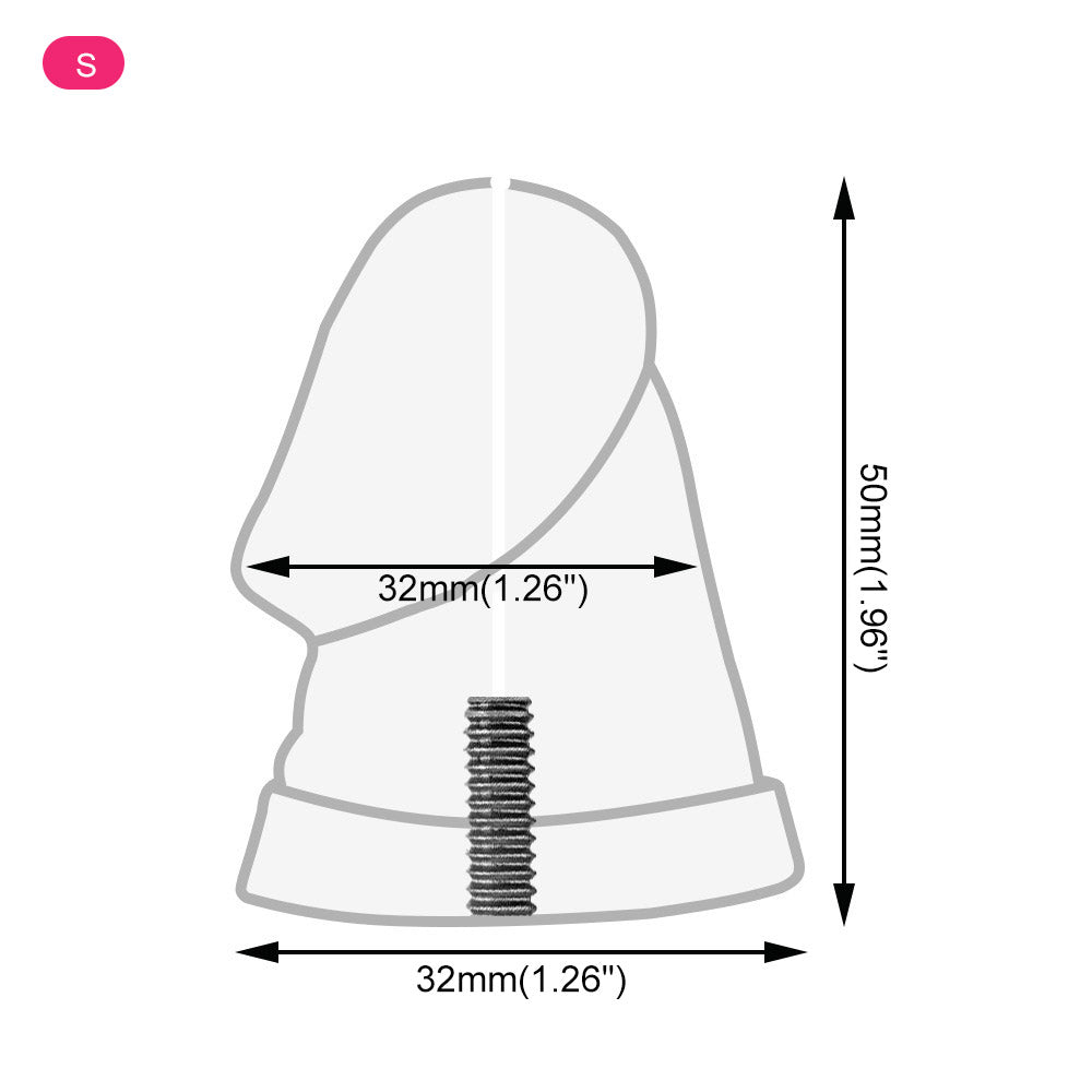 Negative Chastity Device & Detachable Dildo and  Urethral