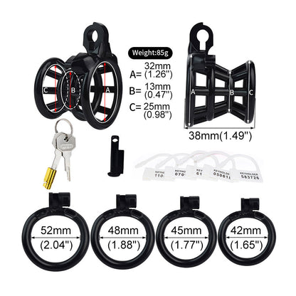 Fish Basket Negative Chastity Cage