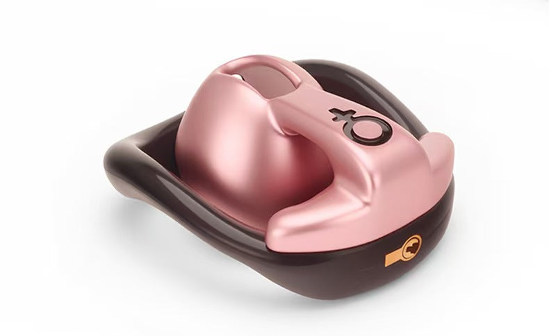 Negative Tortoise Shell Chastity Cage
