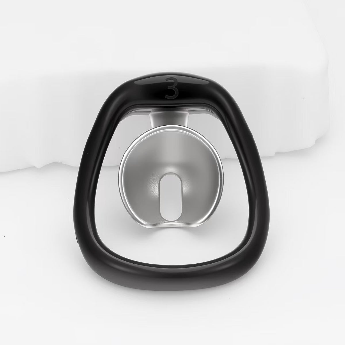 Negative Tortoise Shell Chastity Cage