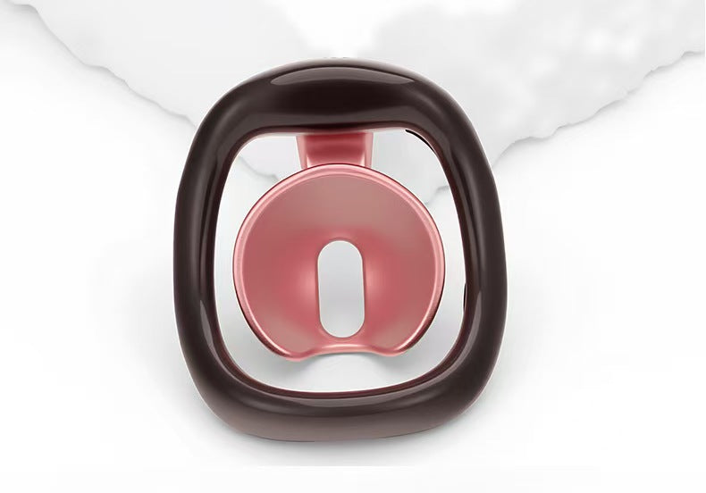 Negative Tortoise Shell Chastity Cage
