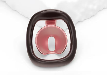 Negative Tortoise Shell Chastity Cage