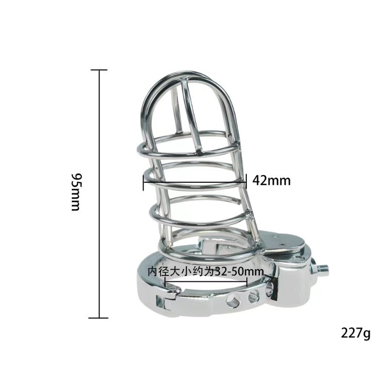 Nouvelle cage de chasteté masculine réglable BDSM #78