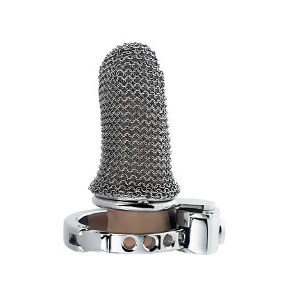 Nouvelle cage de chasteté masculine réglable en maille BDSM