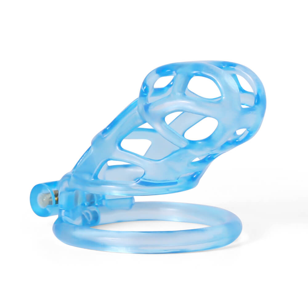 Desigh Ice Vision Blue Mamba Chastity Cage