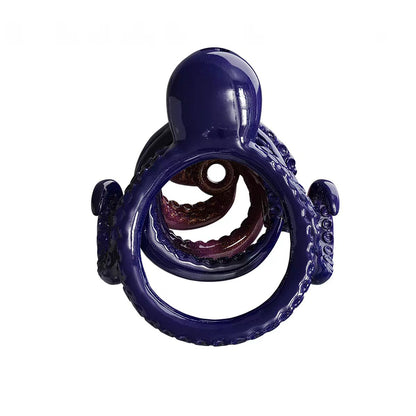 Octopus Resin Chastity Cage with 3D Tentacle Design