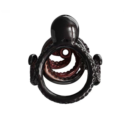 Octopus Resin Chastity Cage with 3D Tentacle Design