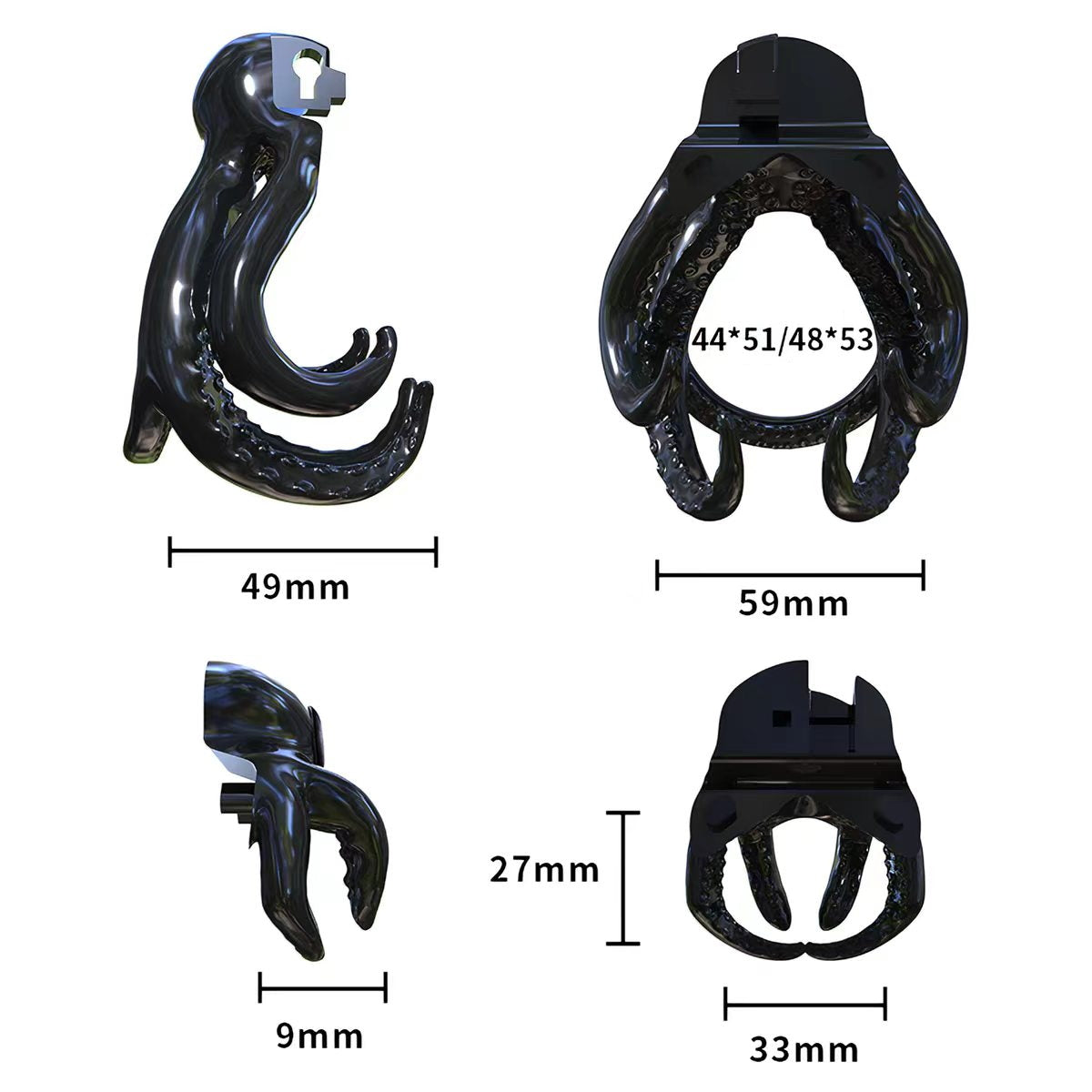 One-Eyed Octopus Chastity Cage