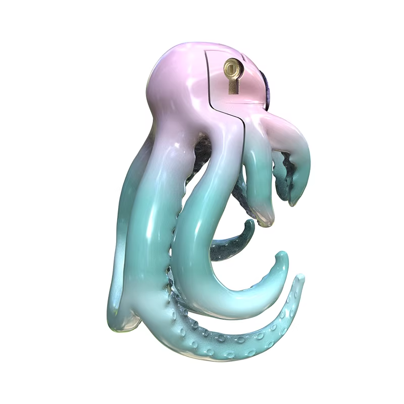 One-Eyed Octopus Chastity Cage - 4