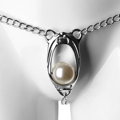 Steel Pearl Chastity Underwear