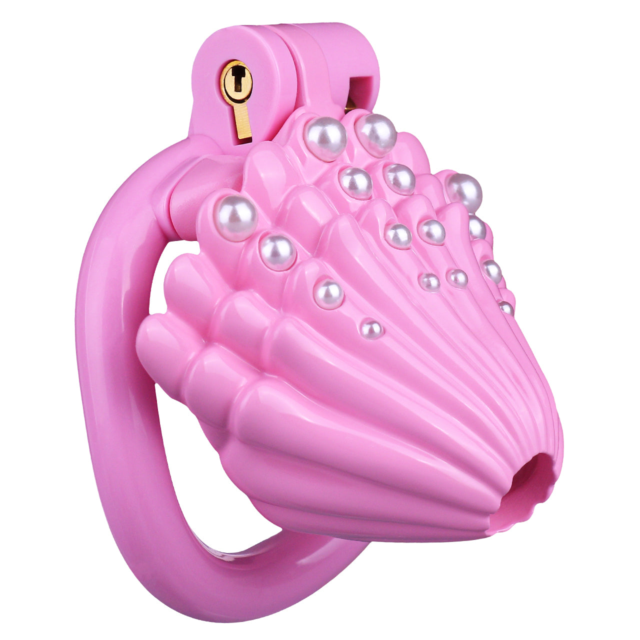 Pearls Chastity Cage - 2
