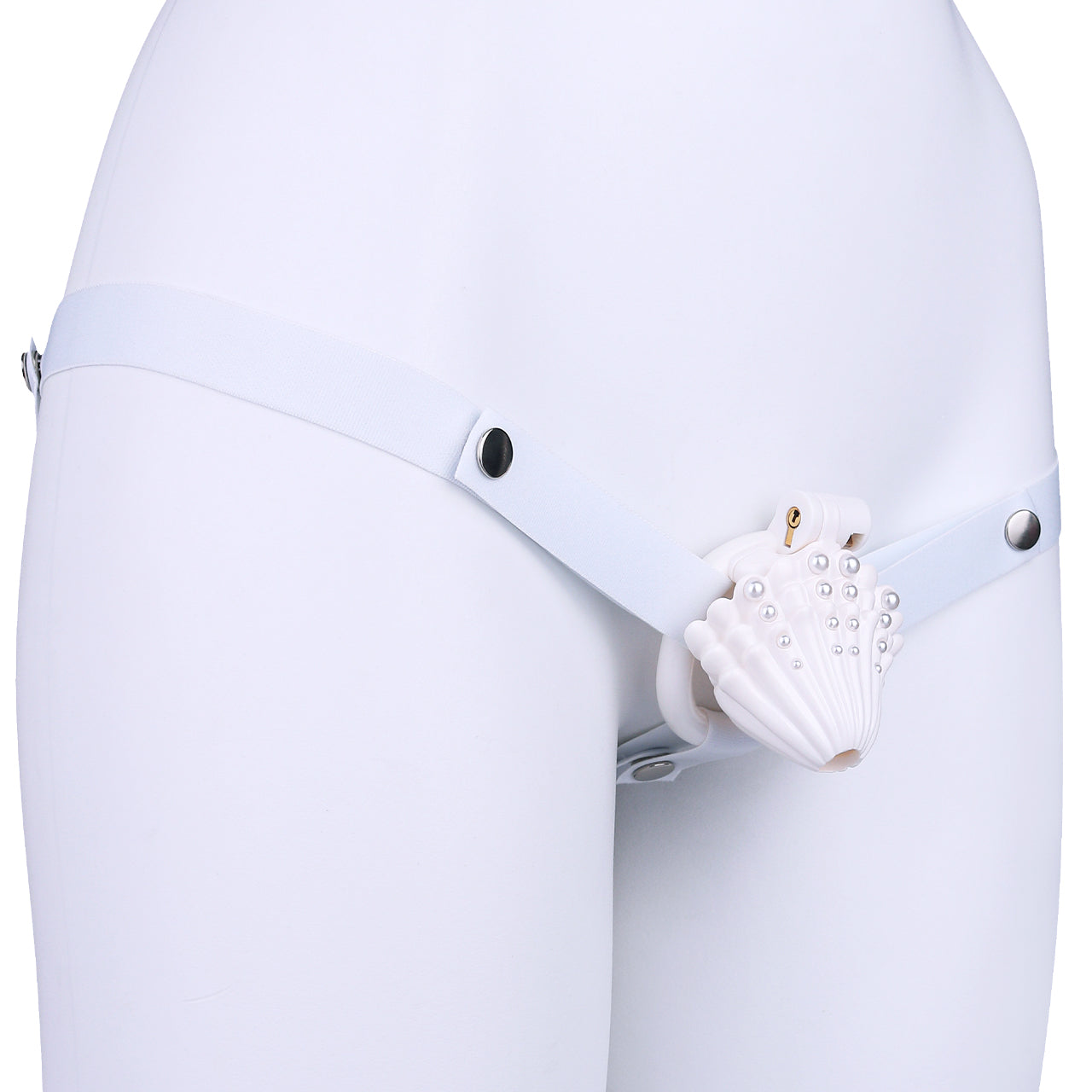 Pearls Chastity Cage - 8