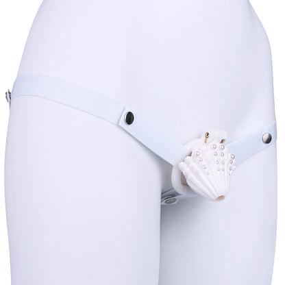 Pearls Chastity Cage - 8