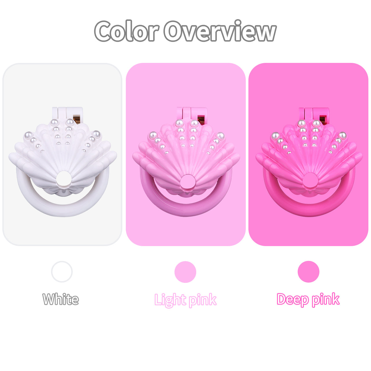 Pearls Chastity Cage - 20