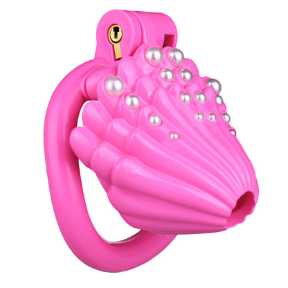 Pearls Chastity Cage - 3