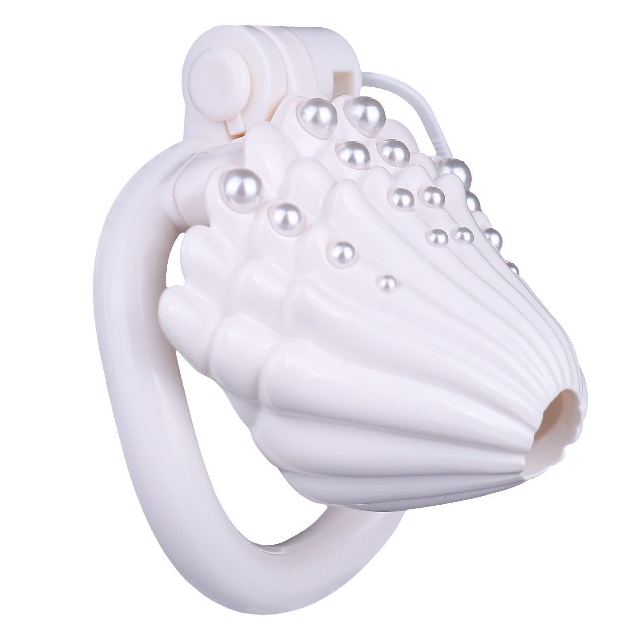 Pearls Chastity Cage - 4