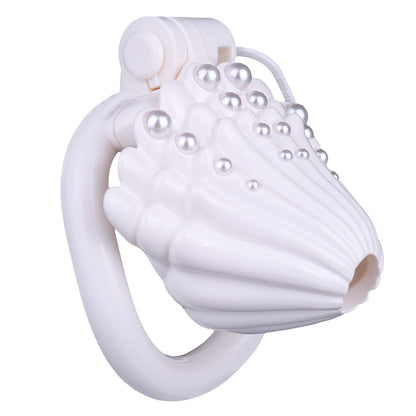 Pearls Chastity Cage - 4