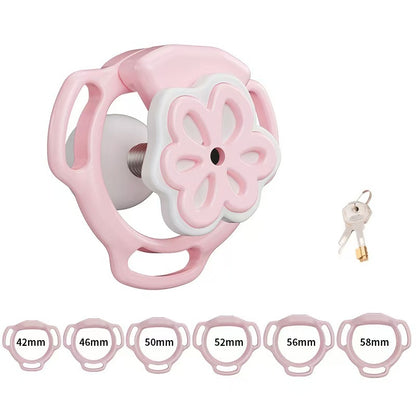 Petal Adjustable Negative Chastity Cage