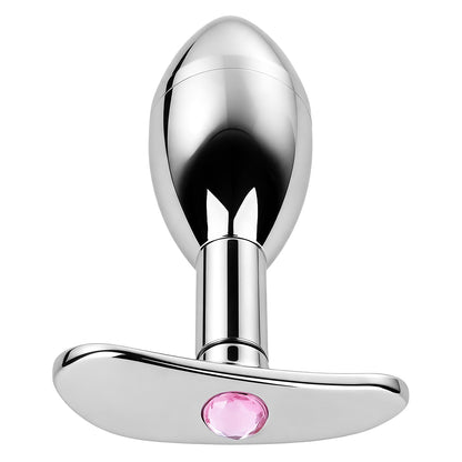 Pink Diamond Secret Storage Metal Anal Plug
