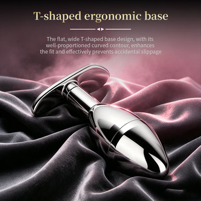 Pink Diamond Secret Storage Metal Anal Plug