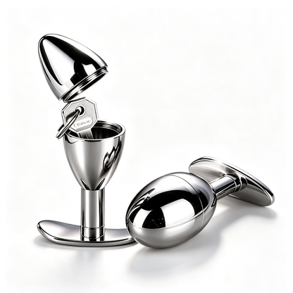 Pink Diamond Secret Storage Metal Anal Plug