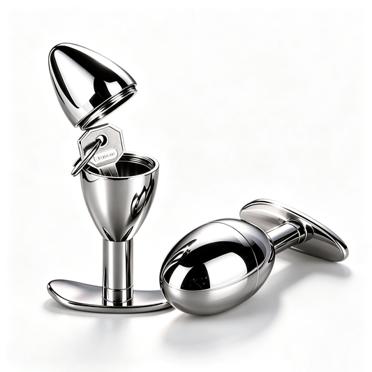 Pink Diamond Secret Storage Metal Anal Plug