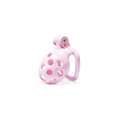 Pink Hole Mamba Chastity Cage Kit 1.77 To 4.13 Inches Long