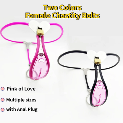 Pink Of Love - Heart Invisible Belt Adjustable - 2