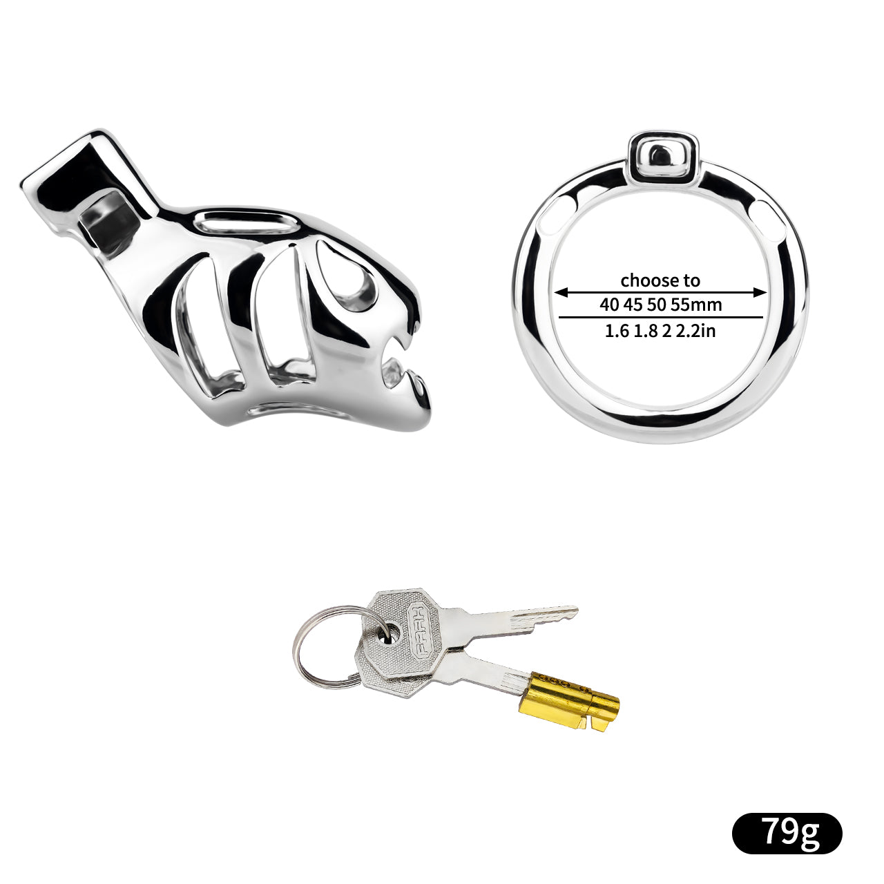 Predator Chastity Lock - 17