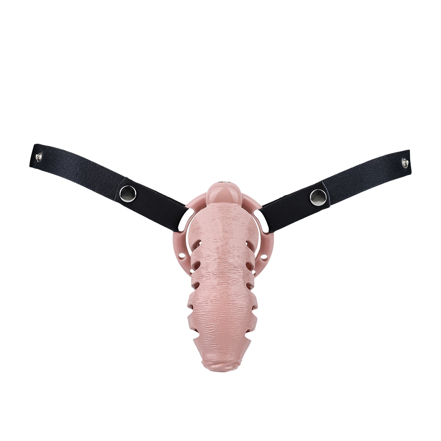 Premium Resin Cock Cage with 4 Interchangeable Rings