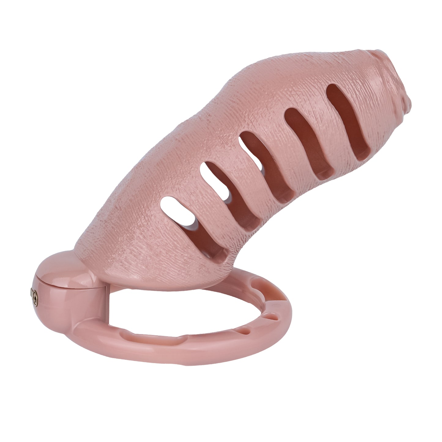 Premium Resin Cock Cage with 4 Interchangeable Rings