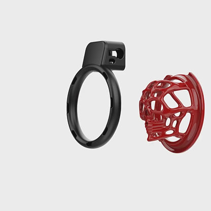 3D Skeleton Chastity Cage