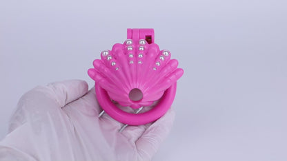 Pearls Chastity Cage - 6