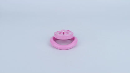 Diamond Flat Chastity Cage