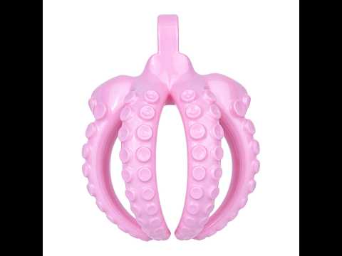 Tentacle Binding Resin Chastity Cage product demonstration