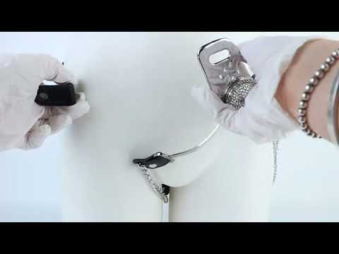 Silver Scale Armor Chain Chastity Pants product video