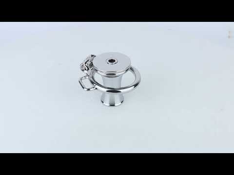 Mirror Polish Flat and Inverted Chastity Cage product video