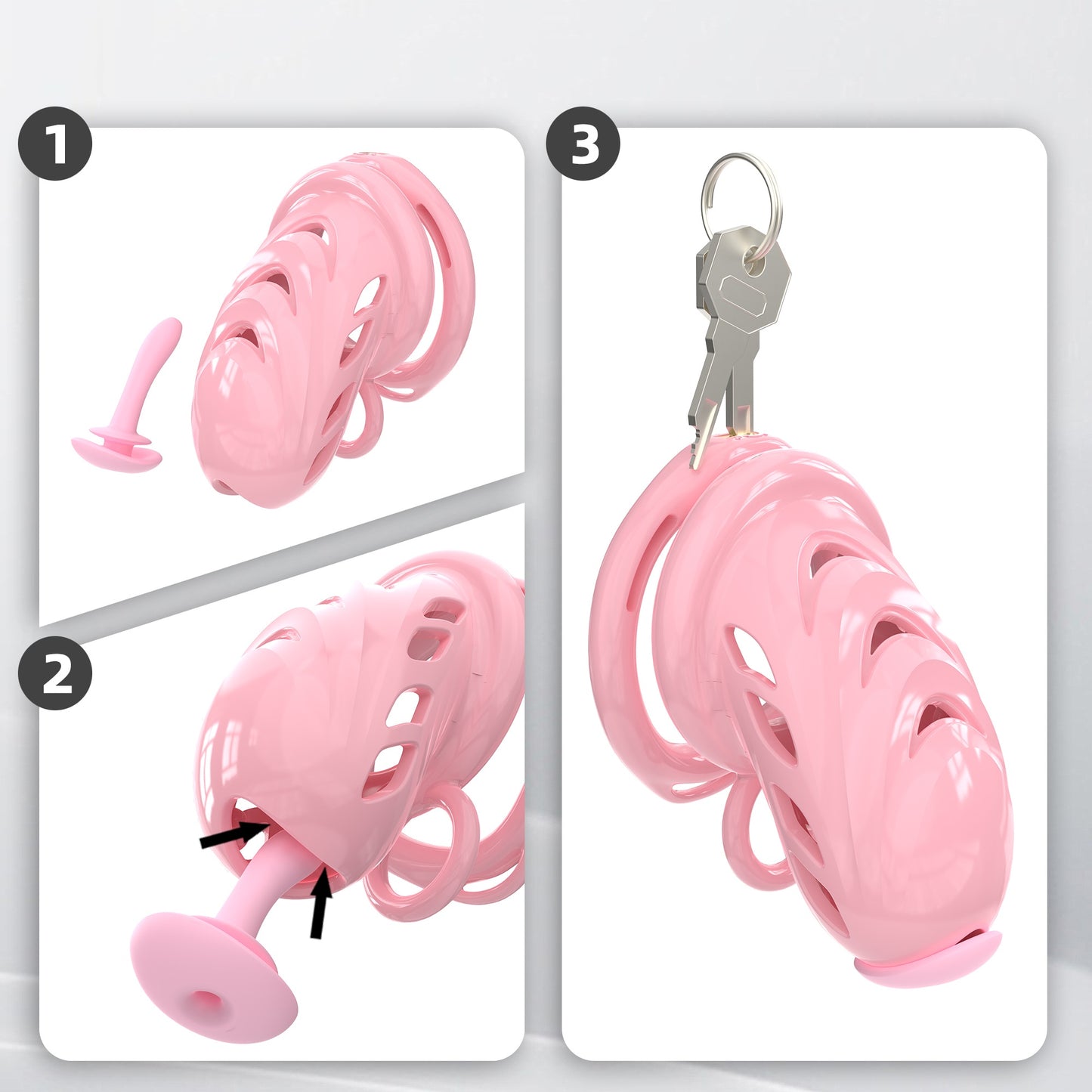 Prickly Soft Silicone Cock Cage 16
