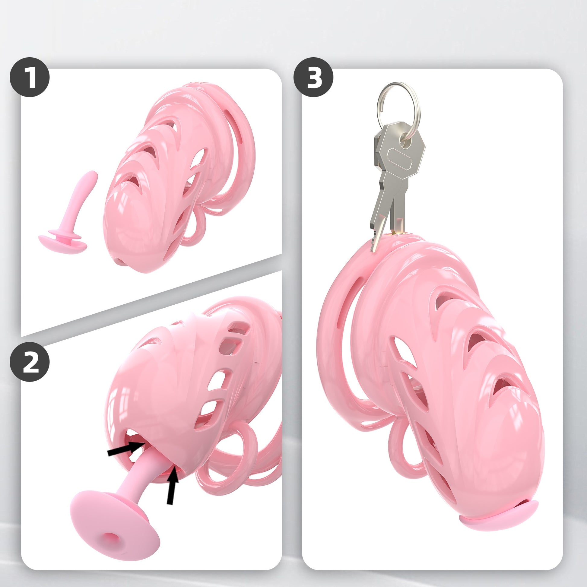 Prickly Soft Silicone Cock Cage 16