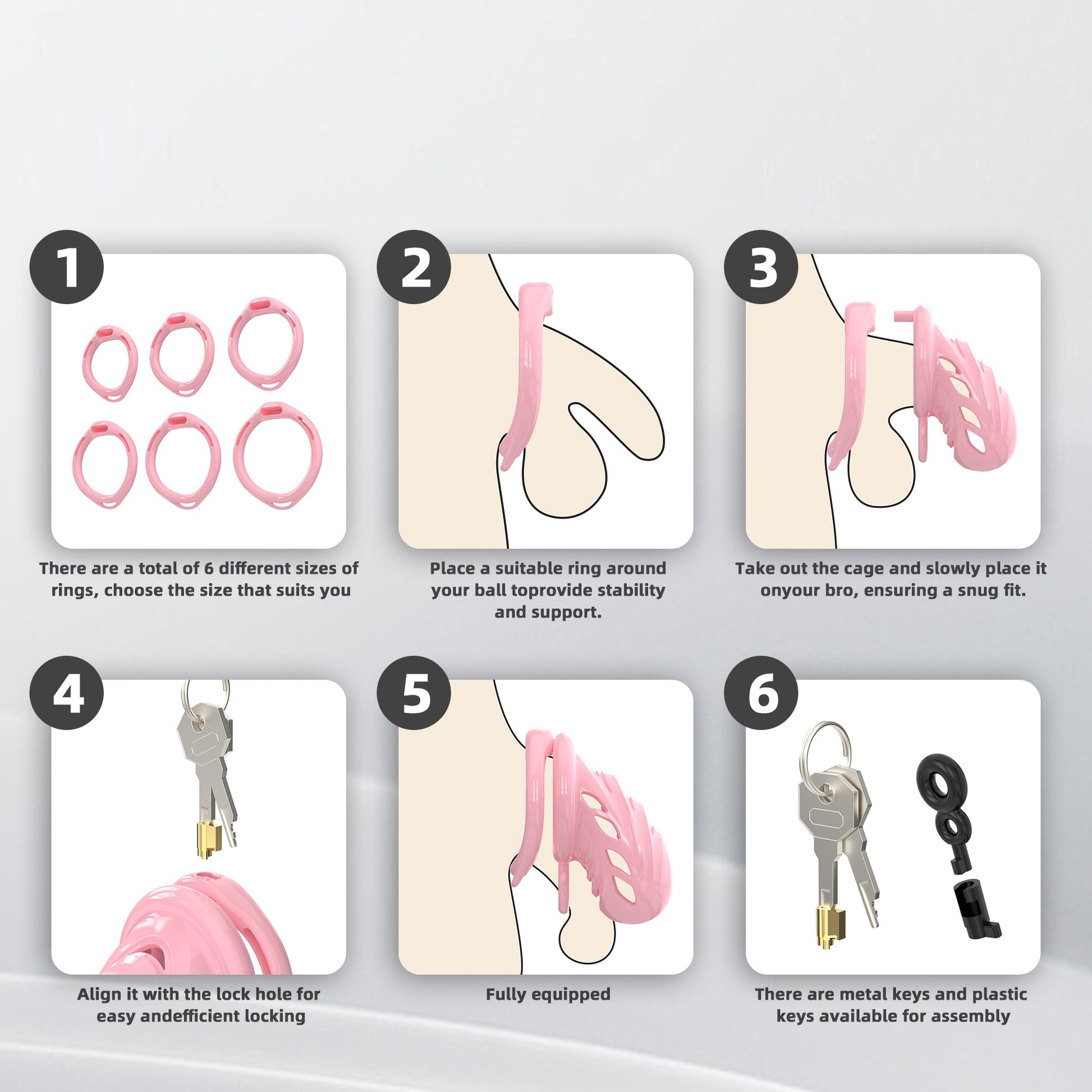Prickly Soft Silicone Cock Cage 11